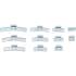 Assortiment de Poids d’Équilibrage 36 Pièces - Métal, Précis et Durable - BGS