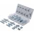 Assortiment de Poids d’Équilibrage 36 Pièces - Métal, Précis et Durable - BGS