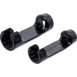 Jeu de Clés pour Conduites à Carburant BMW - 2 pcs - Acier Résistant - Entretien Facile - D-Work