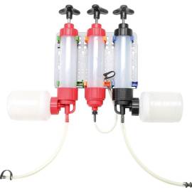 Kit de Pompe à Main 350 ml - 3 Pièces - Plastique Résistant - Transfert Facile de Liquides - BGS