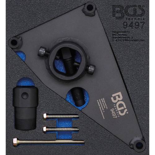 Insert de Servante d Atelier 1/6 - Extracteur de Pignon de Chaîne Pompe Haute Pression - Compatible Hyundai Kia - Outil - D-Work