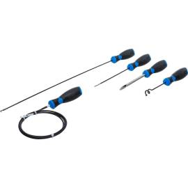 Jeu d Outils pour Acheminement de Câbles 5 pièces - Polyvalent et Pratique - BGS
