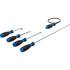 Jeu d Outils pour Acheminement de Câbles 5 pcs - Polyvalent et Pratique, Plastique, Pro - D-Work