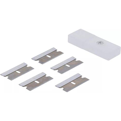 Lames de Grattoir 5 pcs - Compatible Art. 85816 - Acier Résistant - Remplacement Pratique - D-Work