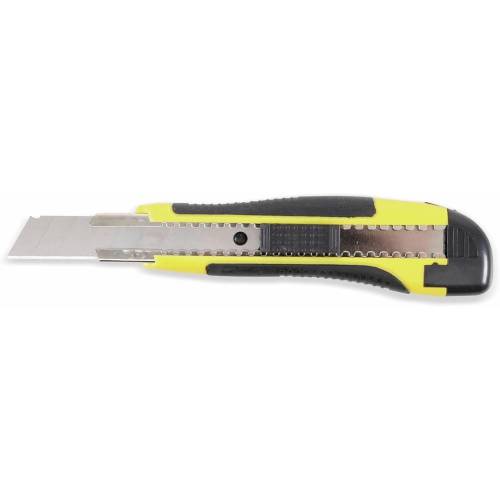 Cutter à Lames 18 mm - Lame Large et Précise - Coupe Facile et Sécurisée - BGS