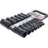 Jeu de Douilles à Choc 13 pcs 10-32 mm - 12,5 mm (1/2) - Résistantes et Pratiques pour Usage Intensif - D-Work