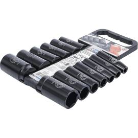 Jeu de Douilles à Choc 13 pcs 10-32 mm - 12,5 mm (1/2) - Résistantes et Pratiques pour Usage Intensif - D-Work