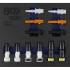 Insert de Servante d Atelier 1/6 - Assortiment 12 Bouchons Tuyaux Diesel et Essence - - Protection et Étanchéité - BGS