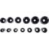 Jeu de Douilles à Choc 13 pcs 10-32 mm - 12,5 mm (1/2) - Résistantes et Pratiques pour Usage Intensif - D-Work