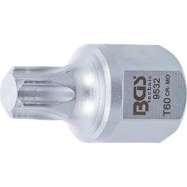Douille à Embouts pour Courroies en V 12,5 mm - Hexagone Mâle 22 mm, Profil Torx T60 - Précision et Robustesse - BGS