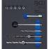 Insert de Servante d Atelier 1/6 - Kit Réparation Filetages, 10 pcs - Fixation Vis Injecteur, Acier - D-Work