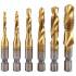 Douilles de Réparation de Filetages M6x1,0 mm Intérieurs et M8x1,0 mm Extérieurs - 5 Pièces - Réparation Précise et Durabl - BGS