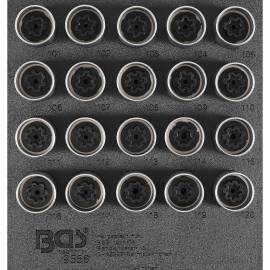 Insert de Servante d Atelier 1/6 - Jeu 20 pcs Outils Écrous Antivol Vauxhall Type A Précision et Sécurité - D-Work