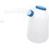 Broc à Bec Verseur Flexible 6L - Plastique Résistant, Couvercle Inclus - Pratique et Ergonomique - BGS