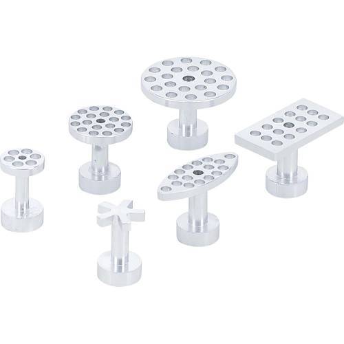 Tampons de Débosselage 6 pcs - Pour Art. 865 - Réparation Facile et Précise, Plastique, Pro - D-Work