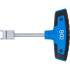Outil de Desserrage de Raccords de Tuyaux Flexibles - 14,1 x 3,1 x 21,4 cm - Acier, Pratique et Robuste - D-Work