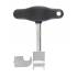 Outil de Desserrage de Raccords de Tuyaux Flexibles - 14,1x3,1x21,4 cm - Acier, Pratique et Robuste - BGS