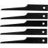Jeu de Lames de Scie 5 pcs - Compatible Art. 3400, 3260-1 - Acier, Haute Précision, Pro - D-Work