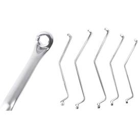Clé de Purge de Frein Forme N 7-11 mm - Lot de 5 pcs - Précision et Robustesse, Acier, Zones Difficiles - D-Work