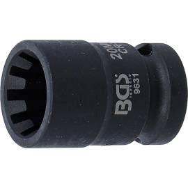 Douille 10 Pans 20 mm - Pour Étrier VAG et Porsche - Précision et Robustesse, Acier - D-Work