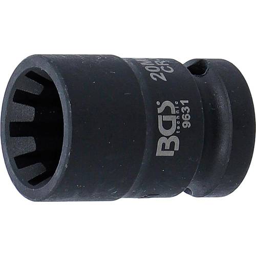 Douille 10 Pans 20 mm - Pour Étrier VAG et Porsche - Précision et Robustesse - BGS