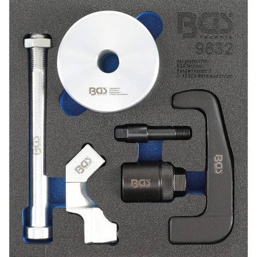 Insert de Servante d Atelier 1/6 - Extracteur d Injecteurs Bosch CDI 6 pièces - Précision et Robustesse - BGS
