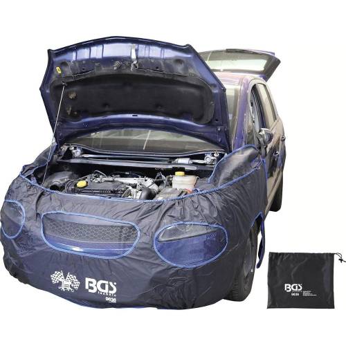 Housse de Protection Frontale pour Voiture de Tourisme - 36 x 3.8 x 46.5 cm - Résistante et Imperméable - Protection - D-Work