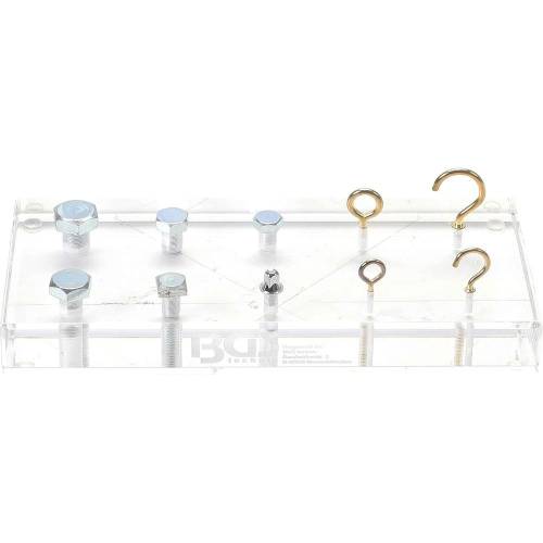Bloc de Démonstration pour Douilles Universelles - 9,5 x 4,5 x 26,5 cm - Polyvalent et Robuste - D-Work