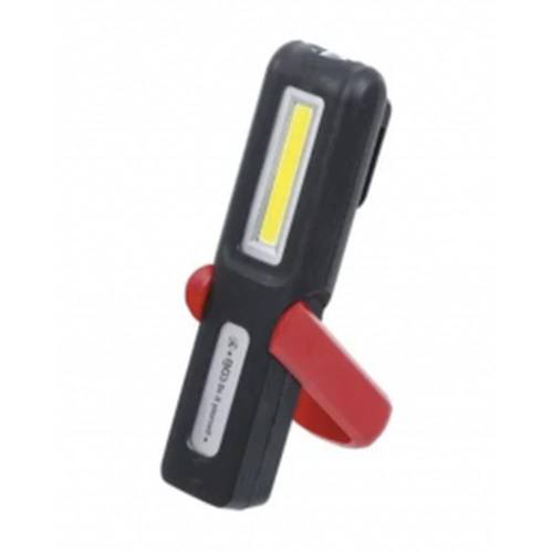 Lampe de Travail COB-LED - 13,2 x 3,1 x 22,2 cm - Puissante et Économe en Énergie, Plastique, Pro - D-Work