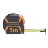 Mètre Ruban 5 m x 19 mm - - Précision et Robustesse pour Mesures Faciles - BGS