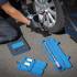 Kit Pneus pour Changement de Roues 10 pcs - Cric Rouleur 1,5 t - Pratique et Complet pour Entretien Auto - D-Work