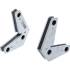 Jeu de Supports Magnétiques Puissants en L - 2 pcs - Fixation Stable et Pratique - D-Work