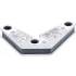Jeu de Supports Magnétiques Puissants en L - 2 Pièces - Fixation Stable et Pratique - BGS