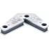 Jeu de Supports Magnétiques Puissants en L - 2 pcs - Fixation Stable et Pratique - D-Work