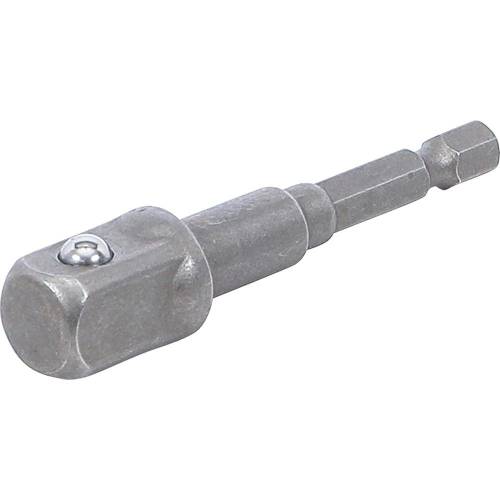 Adaptateur Perceuse Empreinte Six Pans 6,3 mm sur Carré 12,5 mm - Compatibilité et Robustesse - BGS