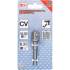 Adaptateur Perceuse Empreinte Six Pans 6,3 mm sur Carré 12,5 mm - Compatibilité et Robustesse - BGS