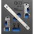 Insert de Servante d Atelier 1/6 - Jeu d’Outils Réglage Arbre d’Équilibrage - Pour Mercedes-Benz OM651 - Précision et Fiab - BGS