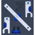 Insert de Servante d Atelier 1/6 - Jeu d'Outils Réglage Arbre d'Équilibrage - Pour Mercedes-Benz OM651 - Précision - D-Work