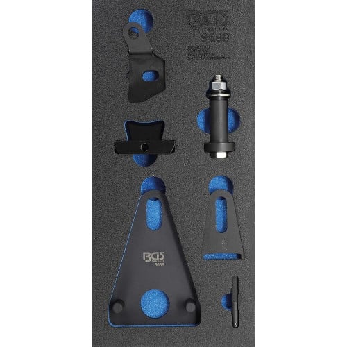 Insert de Servante d Atelier 1/3 - Coffret Calage Poulie Vilebrequin/Volant Inertie - Pour Renault Nissan - Précision - D-Work