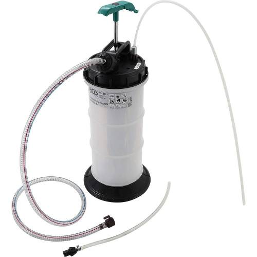 Vidangeur par Aspiration de Liquide 5,5 L - Pratique et Efficace, Plastique - D-Work
