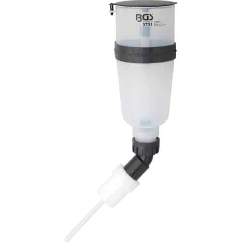 Entonnoir Coudé pour Solution d'Urée AUS 32 - 14,2 x 12,7 x 43,7 cm - Plastique Résistant - Facilite le Transfert e - D-Work