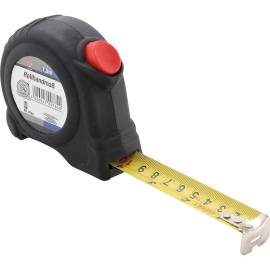 m Ruban 7,5 m x 25 mm - Précision et Robustesse, Plastique, Pro - D-Work