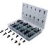 Assortiment de Clips Sapin Plastiques Universels - 192 Pièces - Fixation Rapide et Polyvalente - BGS