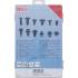 Assortiment de Clips Sapin Plastiques Universels - 192 Pièces - Fixation Rapide et Polyvalente - BGS