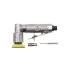 Ponceuse-Meuleuse d’Angle Orbitale Pneumatique - 91x50x193 mm - Puissante et Ergonomique - BGS