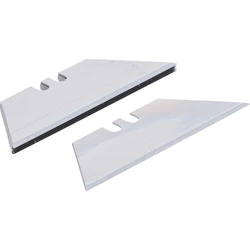 Jeu de Lames Trapézoïdales 5 pièces 0,6x19 mm - Acier, Précision et Durabilité - BGS
