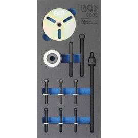 Insert de Servante d Atelier 1/3 - Coffret Calage Poulie Vilebrequin MINI Cooper W11 - Précision et Sécurité Moteur - BGS