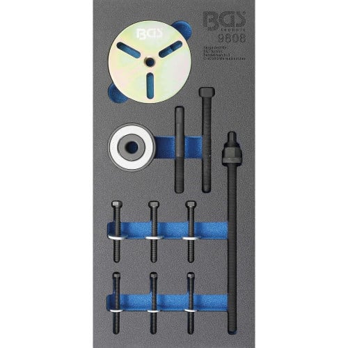 Insert de Servante d Atelier 1/3 - Coffret Calage Poulie Vilebrequin MINI Cooper W11 - Précision et Sécurité Moteur - BGS