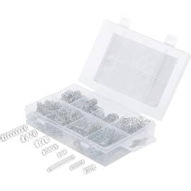 Assortiment de Ressorts de Pression 246 Pièces - Dimensions 9x2.8x15.4 cm - Acier, Résistance et Polyvalence - BGS