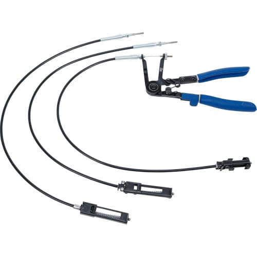 Pince pour Colliers de Serrage 635-670 mm - Câbles Bowden Interchangeables - Précision et Polyvalence - BGS